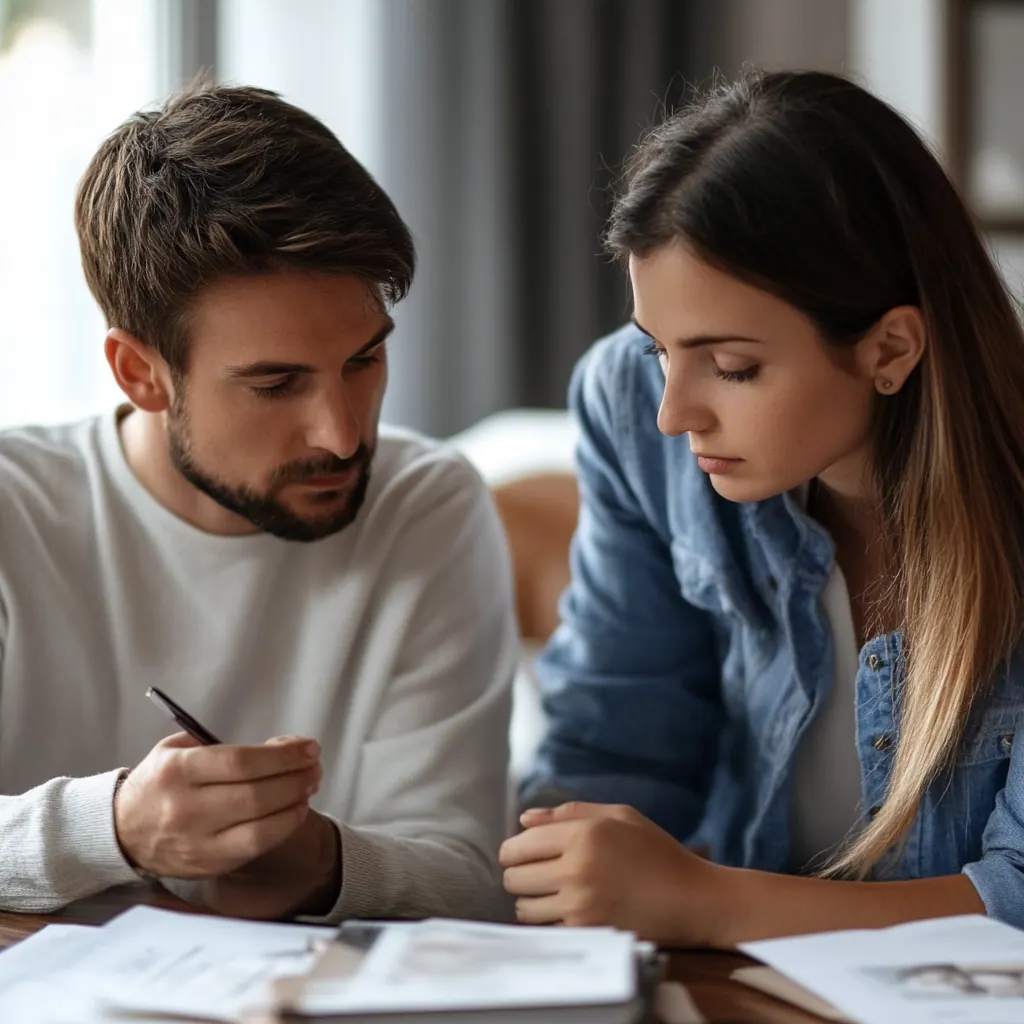 What happens to family debt during a divorce