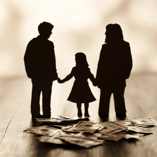 What happens to family debt during a divorce?