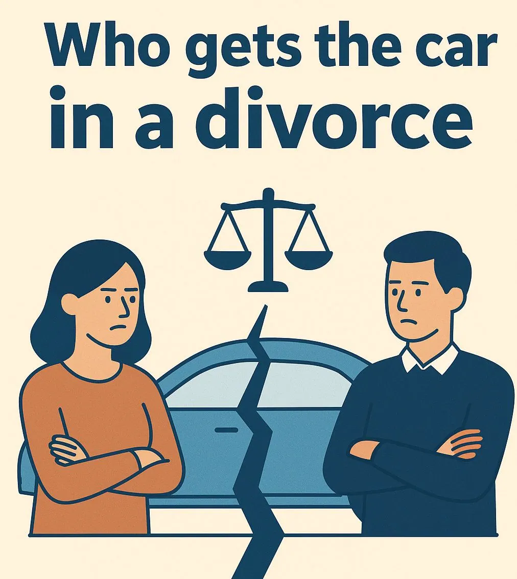 Who gets the car in a divorce